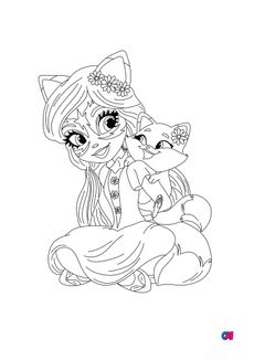 Coloriage Enchantimals