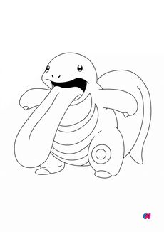 Coloriage Pokémon - 108 - Excelangue