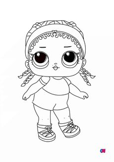 Coloriage Poupee Lol A Imprimer