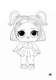 Coloriage Poupee Lol A Imprimer