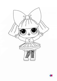 Coloriage Poupee Lol A Imprimer