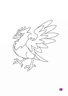 Coloriage Pokémon - 822 - Bleuseille