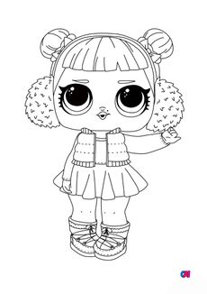 Coloriage Poupee Lol A Imprimer