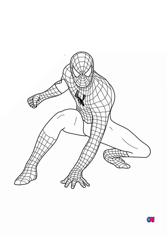 View Dessin Spiderman A Imprimer Gratuit Png Ray My Id