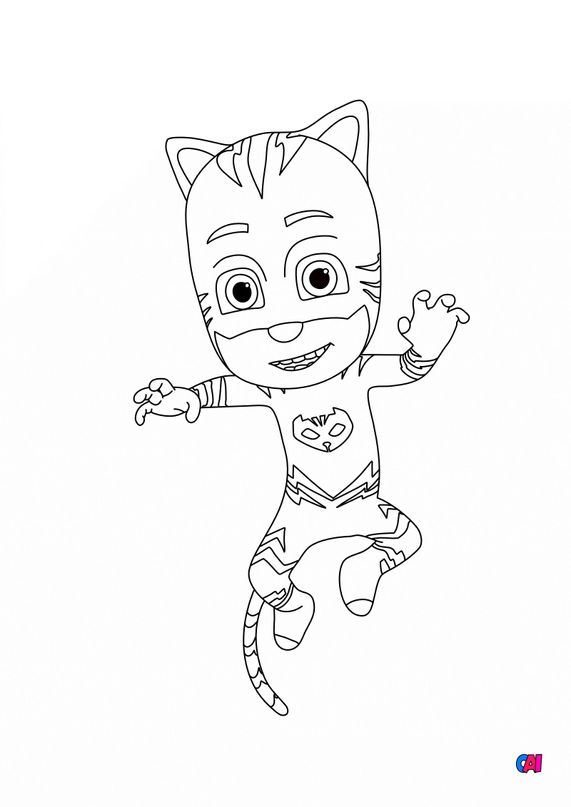 Coloriage Pyjamasques A Imprimer Yoyo