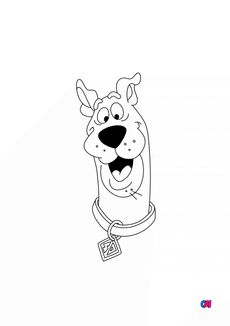 Coloriage Scooby-doo - Scooby-doo