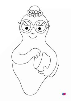 Coloriage Barbapapa - Barbotine