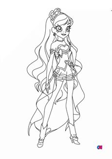 Coloriage Lolirock à imprimer