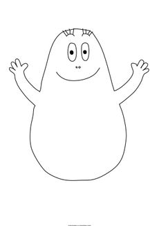 Coloriage Barbapapa