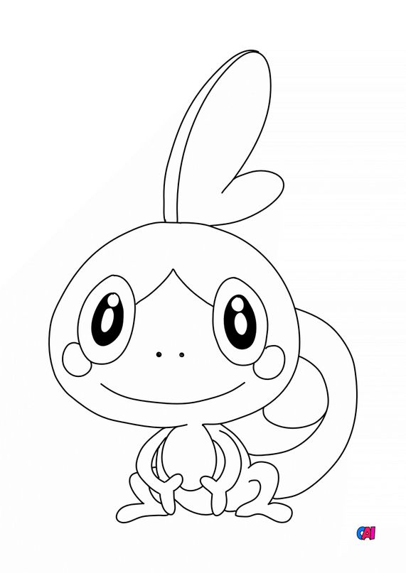 Coloriage Pokemon A Imprimer Larmeleon