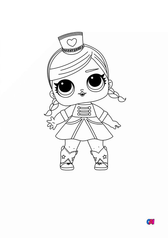  Coloriage  Poup e  Lol   imprimer Majorette