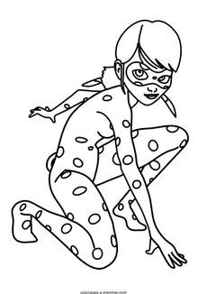 Coloriage Miraculous Ladybug