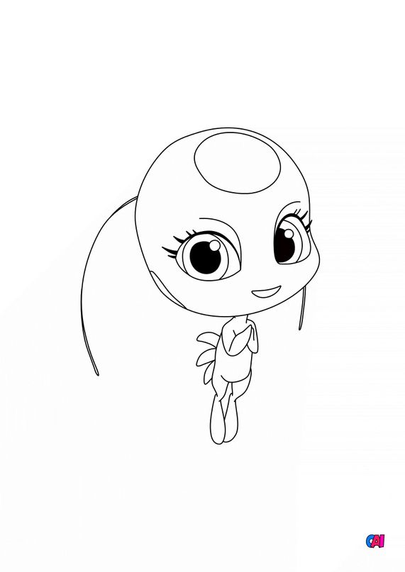 Coloriage Miraculous Coloriage Miraculous Tikki Et Plagg | Images and ...