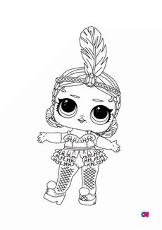 Coloriage Poupee Lol A Imprimer