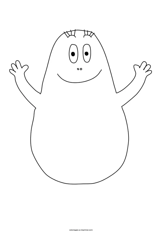 Coloriage Barbapapa A Imprimer Barbapapa