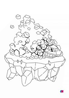 Coloriage Pokémon - 838 - Wagomine